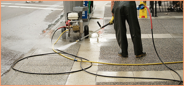 High Pressure Water Cleaning